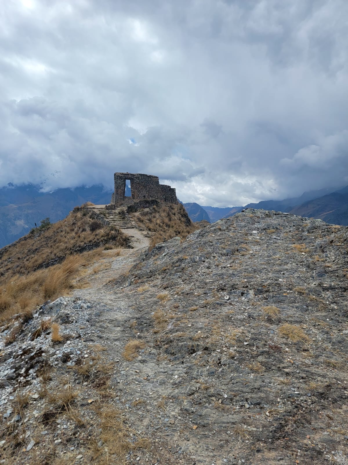 Puerta del Sol en Machu Picchu al amanecer